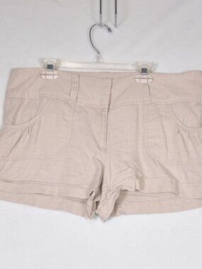 LBK Women's Linen Blend Shorts Size 11